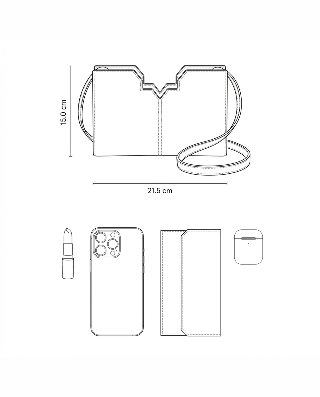 The Zellige crossbody