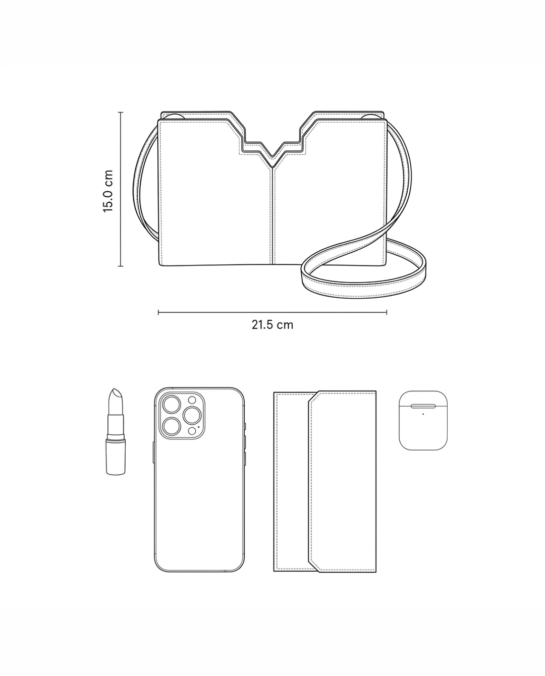 The Zellige crossbody